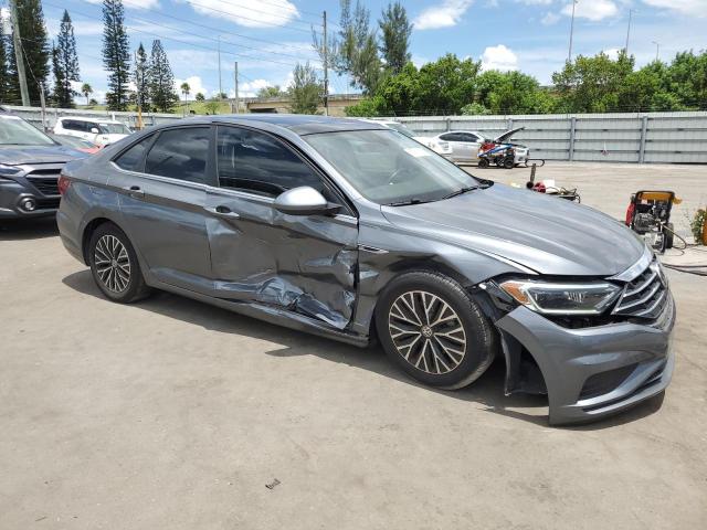 3VWE57BU2KM021865 - 2019 VOLKSWAGEN JETTA SEL GRAY photo 4