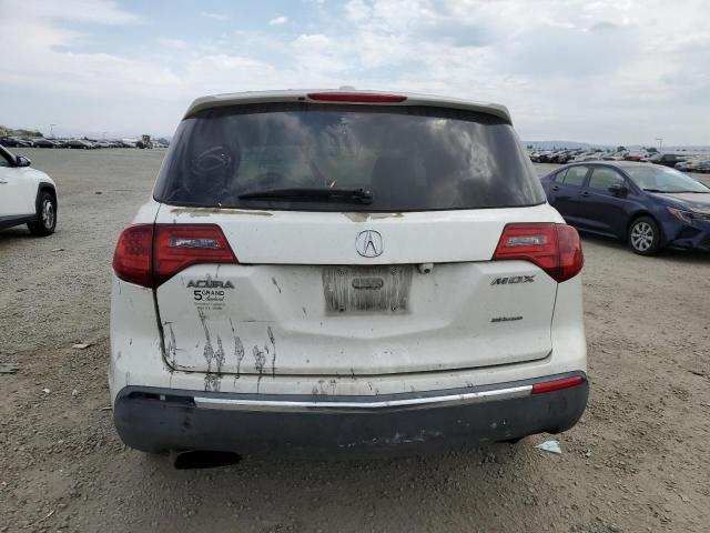2HNYD2H67AH503091 - 2010 ACURA MDX TECHNOLOGY 白色 照片 6