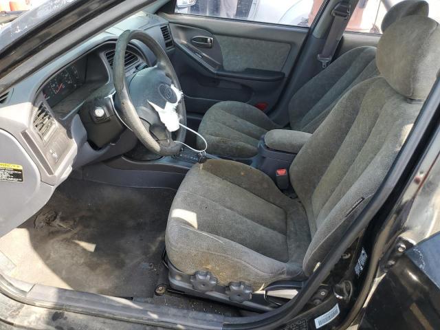 KMHDN45D03U671179 - 2003 HYUNDAI ELANTRA GLS BLUE photo 7