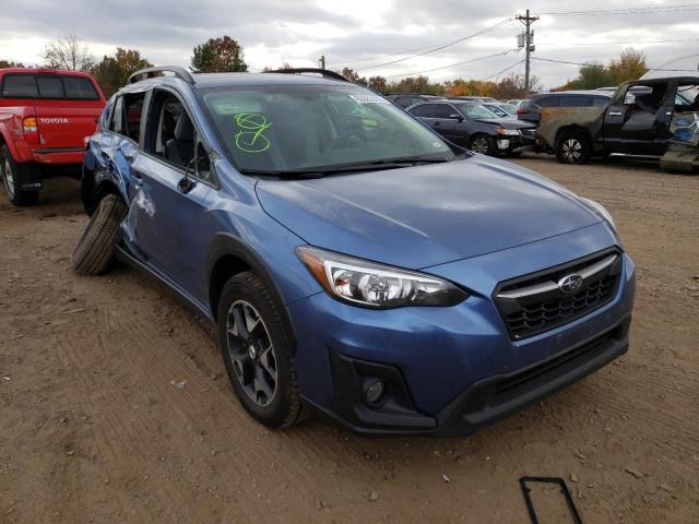 JF2GTADC1JH327754 - 2018 SUBARU CROSSTREK PREMIUM Көк фото 1