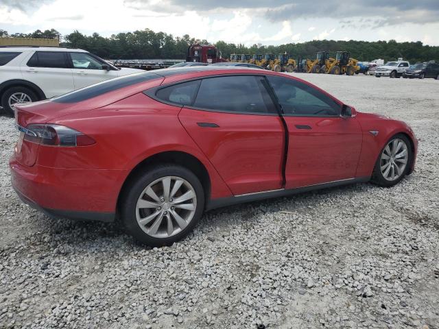 5YJSA1E23FF118110 - 2015 TESLA MODEL S RED photo 3