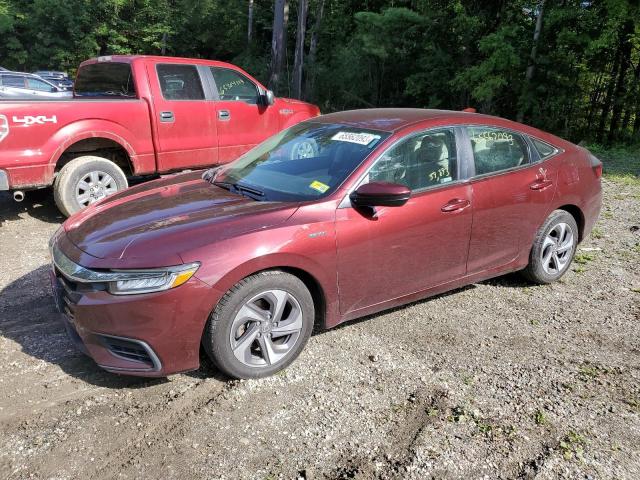 19XZE4F18KE022502 - 2019 HONDA INSIGHT LX BURGUNDY photo 1