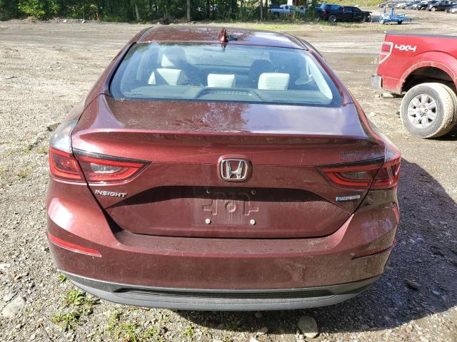 19XZE4F18KE022502 - 2019 HONDA INSIGHT LX BURGUNDY photo 6