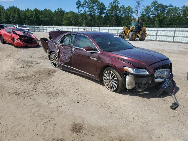 1LN6L9SK0J5603129 - 2018 LINCOLN CONTINENTA SELECT BURGUNDY photo 4