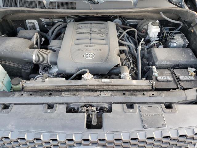 5TFRY5F18MX297397 - 2021 TOYOTA TUNDRA DOUBLE CAB SR/SR5 BLACK photo 11