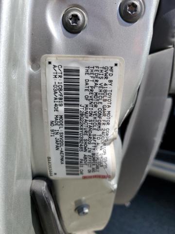 JT2BG22K8Y0392485 - 2000 TOYOTA CAMRY CE SILVER photo 12