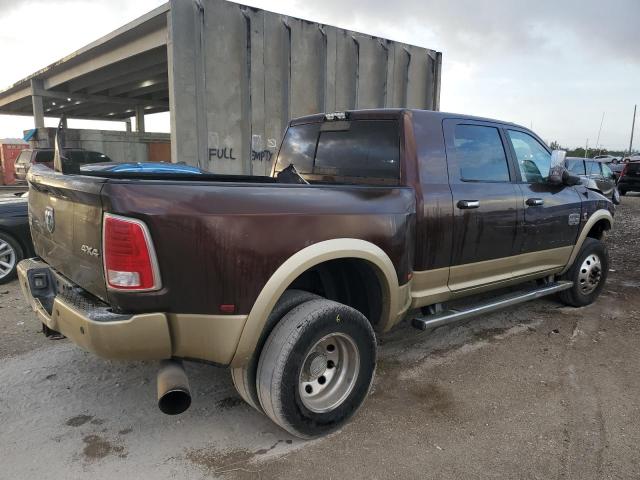 3C63RRNL0EG248611 - 2014 RAM 3500 LONGHORN BROWN photo 4