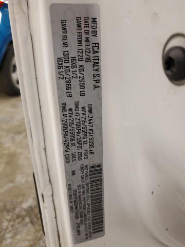 ZFBERFBB6H6F20490 - 2017 RAM PROMASTER SLT WHITE photo 13
