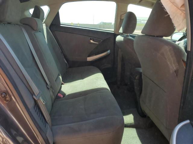 JTDKN3DUXC1495119 - 2012 TOYOTA PRIUS GRAY photo 10