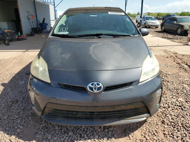 JTDKN3DUXC1495119 - 2012 TOYOTA PRIUS GRAY photo 5