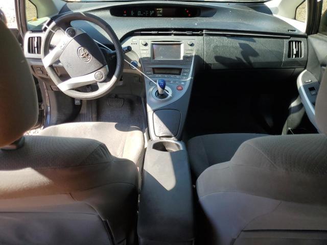 JTDKN3DUXC1495119 - 2012 TOYOTA PRIUS GRAY photo 8