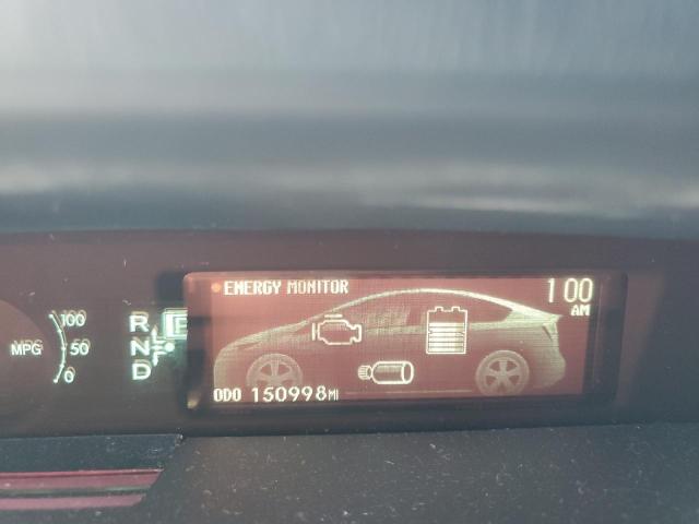 JTDKN3DUXC1495119 - 2012 TOYOTA PRIUS GRAY photo 9