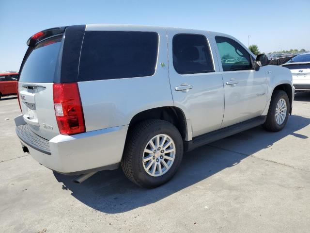 1GKUCFDJ2AR179366 - 2010 GMC YUKON HYBRID SILVER photo 3