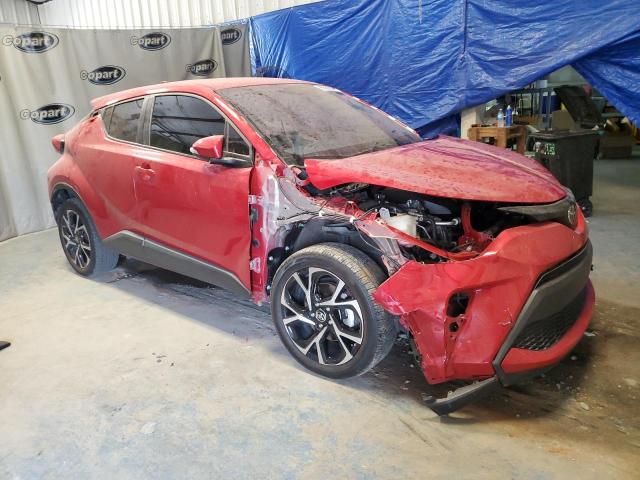 NMTKHMBX3MR125594 - 2021 TOYOTA C-HR XLE RED photo 4