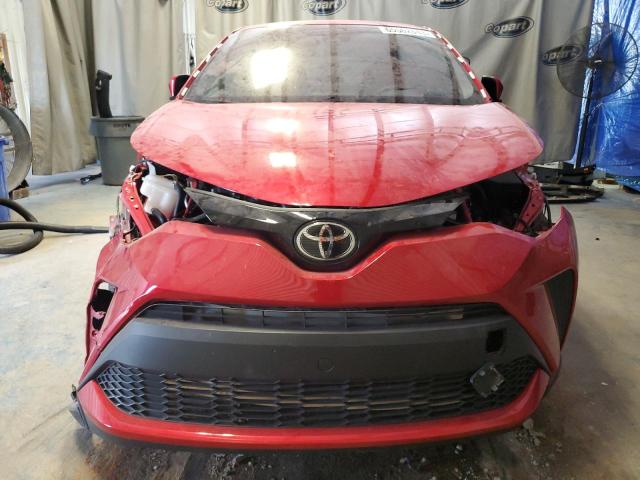 NMTKHMBX3MR125594 - 2021 TOYOTA C-HR XLE RED photo 5