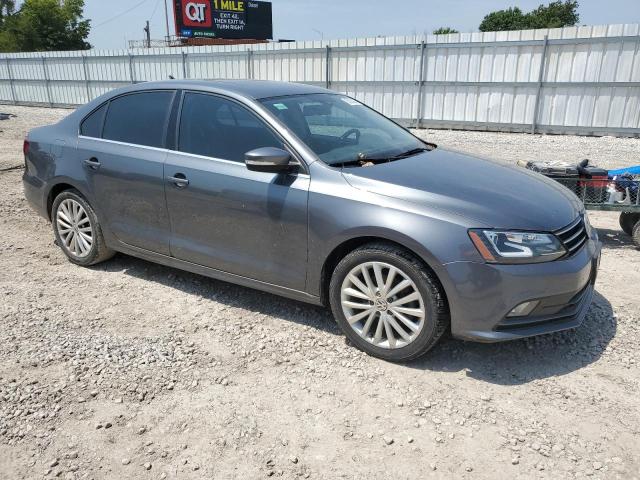 3VWL07AJ6GM357426 - 2016 VOLKSWAGEN JETTA SEL SILVER photo 4