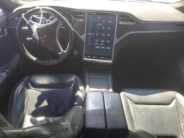 5YJSA1H24EFP62404 - 2014 TESLA MODEL S ვერცხლისფერი ფოტო 8