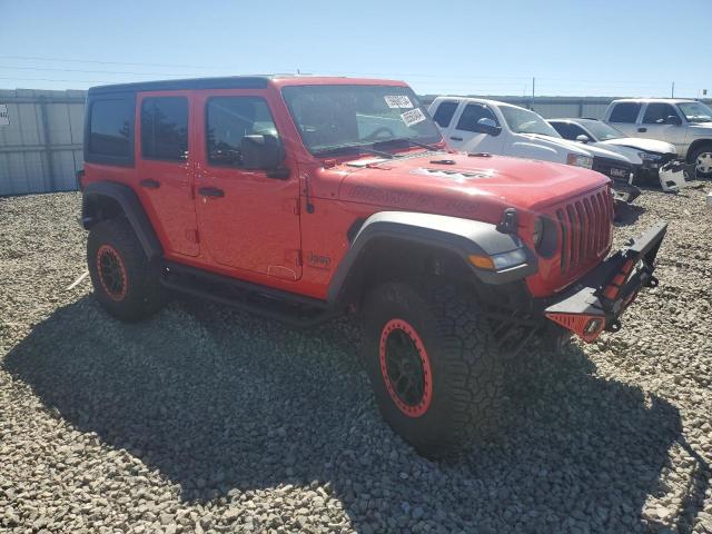 1C4HJXFN0KW525698 - 2019 JEEP WRANGLER RUBICON RED photo 4