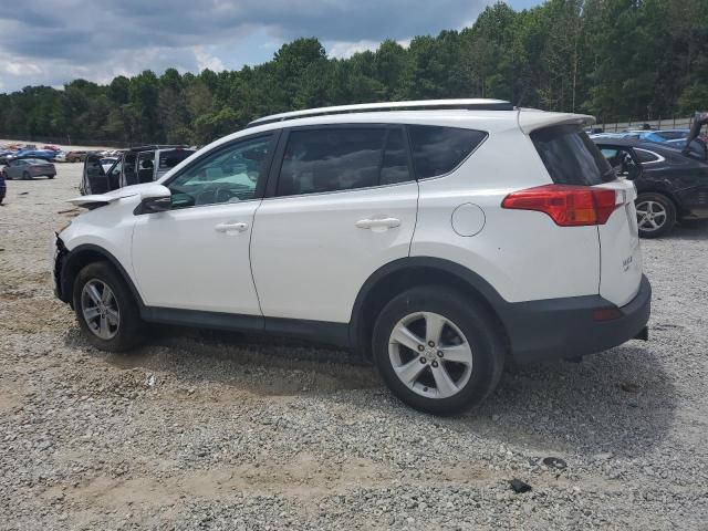 2T3WFREV7EW116669 - 2014 TOYOTA RAV4 XLE WHITE photo 2