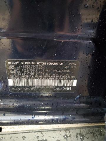 JA4AD2A38JJ006082 - 2018 MITSUBISHI OUTLANDER ES ლურჯი ფოტო 14