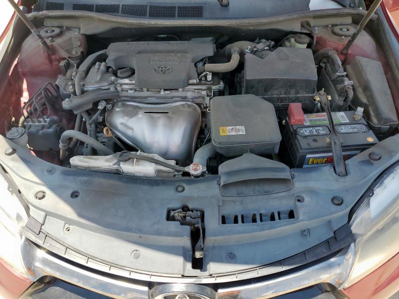 4T1BF1FKXHU811164 - 2017 TOYOTA CAMRY LE RED photo 11