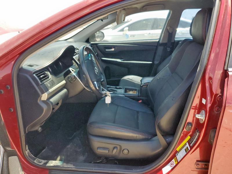 4T1BF1FKXHU811164 - 2017 TOYOTA CAMRY LE RED photo 7