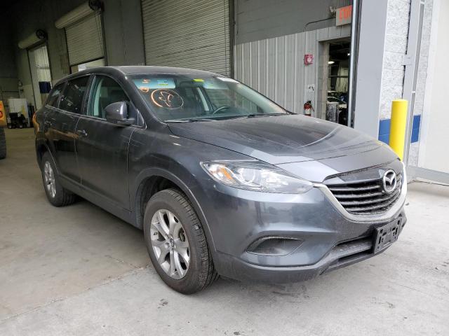 JM3TB3BA1E0428320 - 2014 MAZDA CX-9 SPORT GRAY photo 1