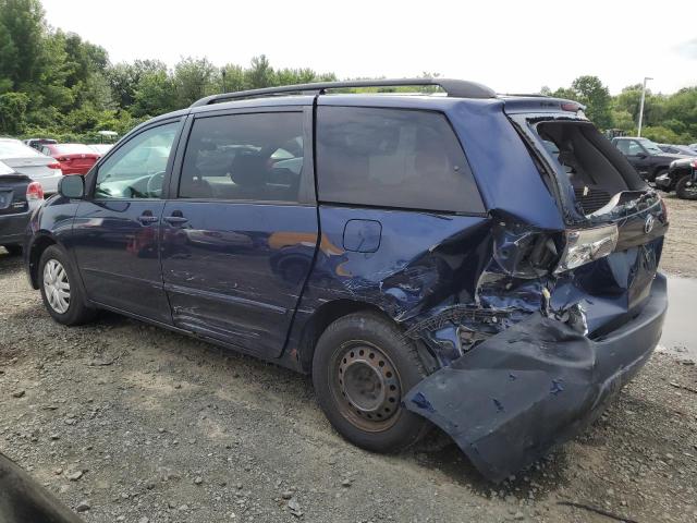 5TDZK23C77S052493 - 2007 TOYOTA SIENNA CE BLUE photo 2