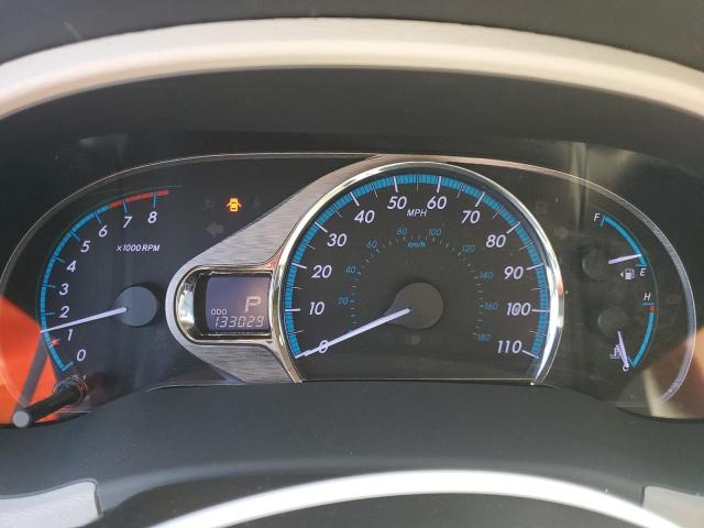 5TDYK3DC6BS138368 - 2011 TOYOTA SIENNA XLE ნაცრისფერი ფოტო 9