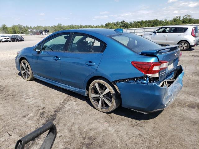 4S3GKAK67H1626800 - 2017 SUBARU IMPREZA SPORT BLUE photo 2