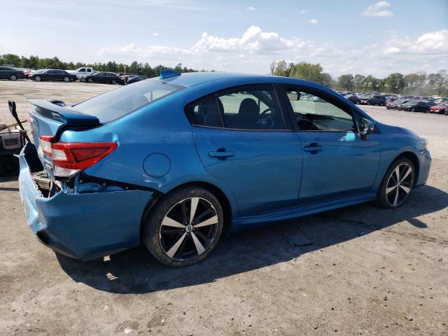 4S3GKAK67H1626800 - 2017 SUBARU IMPREZA SPORT BLUE photo 3