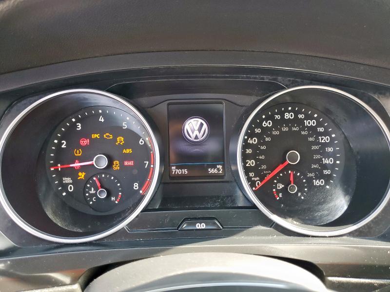 3VV3B7AX1JM163431 - 2018 VOLKSWAGEN TIGUAN SE Blau Foto 9