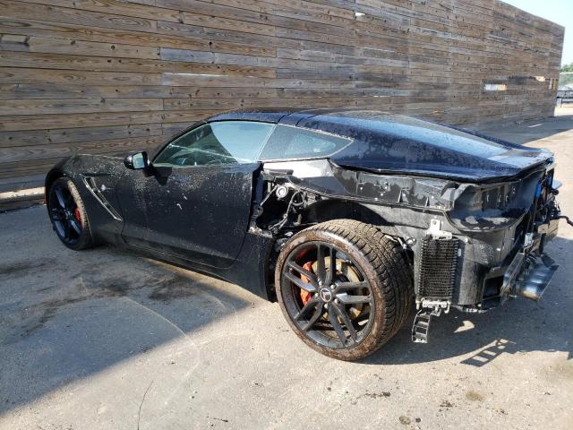 1G1YL2D78E5119169 - 2014 CHEVROLET CORVETTE STINGRAY Z51 3LT BLACK photo 2