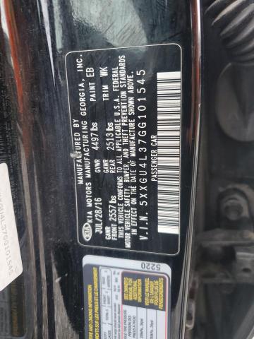 5XXGU4L37GG101545 - 2016 KIA OPTIMA EX Qara foto 12