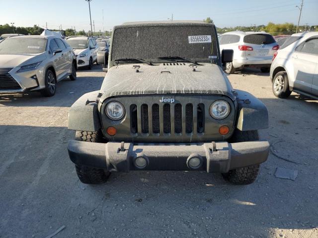 1J4GA59118L524251 - 2008 JEEP WRANGLER U SAHARA GREEN photo 5