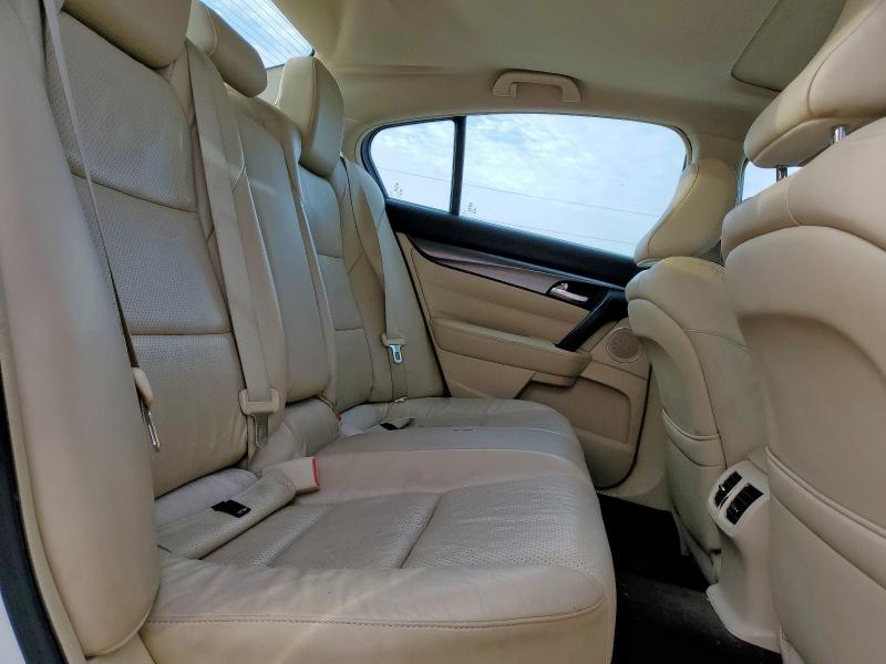 19UUA8F50DA013428 - 2013 ACURA TL TECH თეთრი ფოტო 10