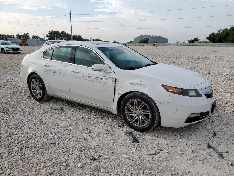 19UUA8F50DA013428 - 2013 ACURA TL TECH თეთრი ფოტო 4