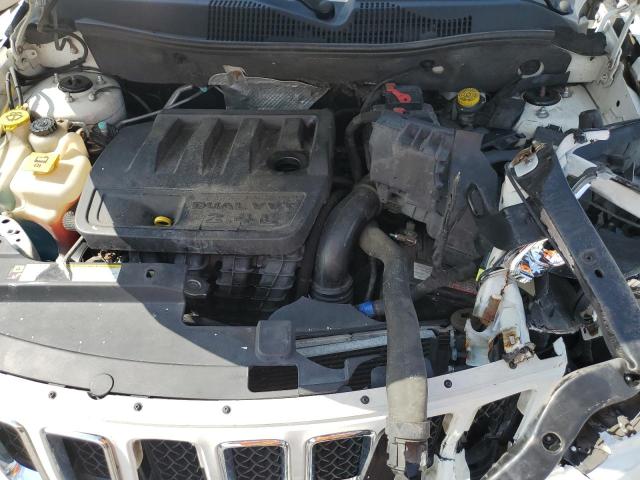 1C4NJDBBXDD190378 - 2013 JEEP COMPASS SPORT თეთრი ფოტო 12