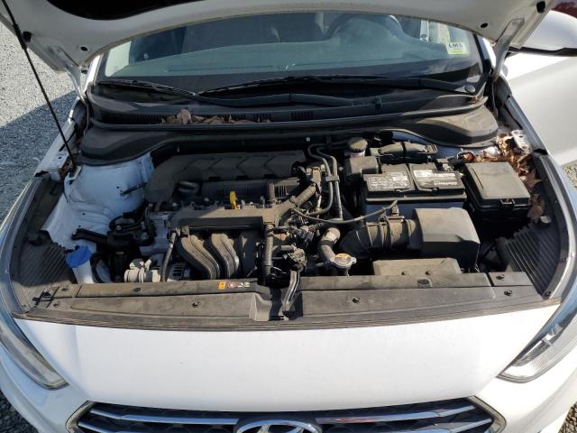 3KPC24A64ME139000 - 2021 HYUNDAI ACCENT SE WHITE photo 11