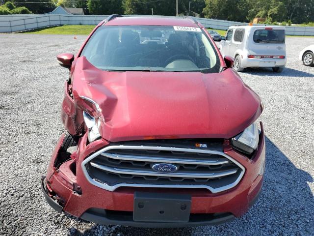 MAJ3S2GE8LC365894 - 2020 FORD ECOSPORT SE RED photo 5