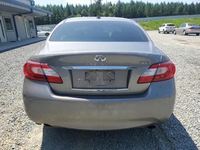 JN1BY1AR6CM394057 - 2012 INFINITI M37 X GRAY photo 6