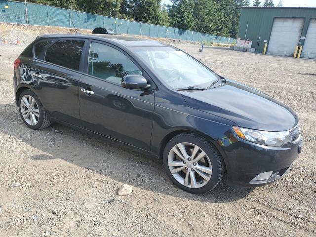 KNAFW5A39C5556391 - 2012 KIA FORTE SX BLACK photo 4