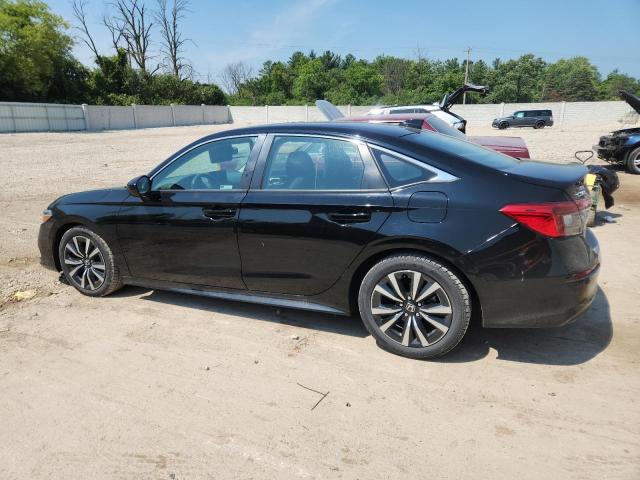 2HGFE1F7XNH329685 - 2022 HONDA CIVIC EX BLACK photo 2