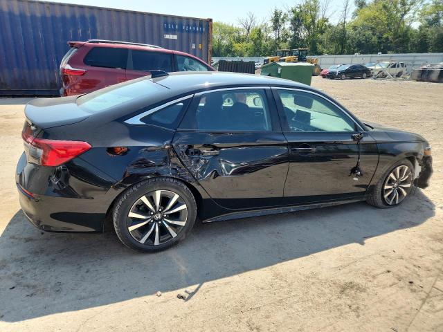 2HGFE1F7XNH329685 - 2022 HONDA CIVIC EX BLACK photo 3