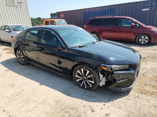 2HGFE1F7XNH329685 - 2022 HONDA CIVIC EX BLACK photo 4