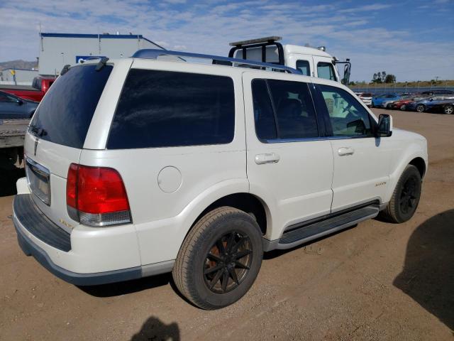 5LMEU88HX4ZJ19610 - 2004 LINCOLN AVIATOR 白色 照片 3