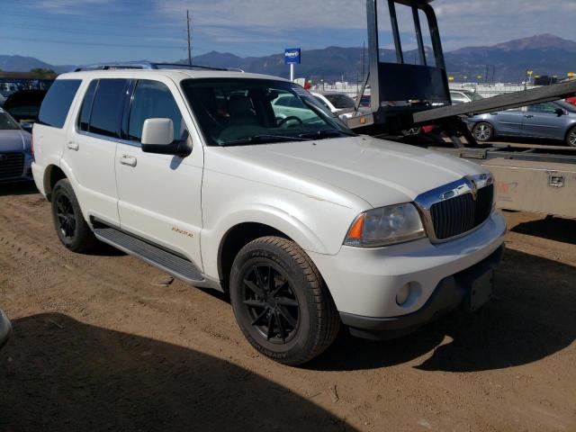 5LMEU88HX4ZJ19610 - 2004 LINCOLN AVIATOR 白色 照片 4