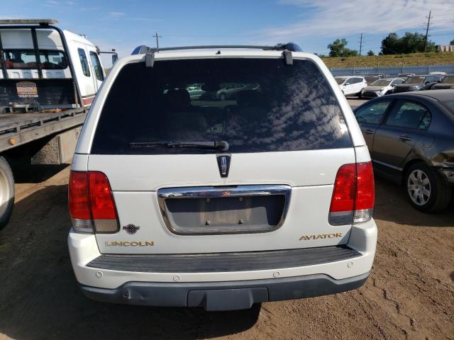 5LMEU88HX4ZJ19610 - 2004 LINCOLN AVIATOR 白色 照片 6