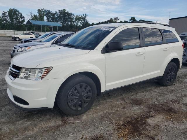 3C4PDCABXHT700806 - 2017 DODGE JOURNEY SE WHITE photo 1