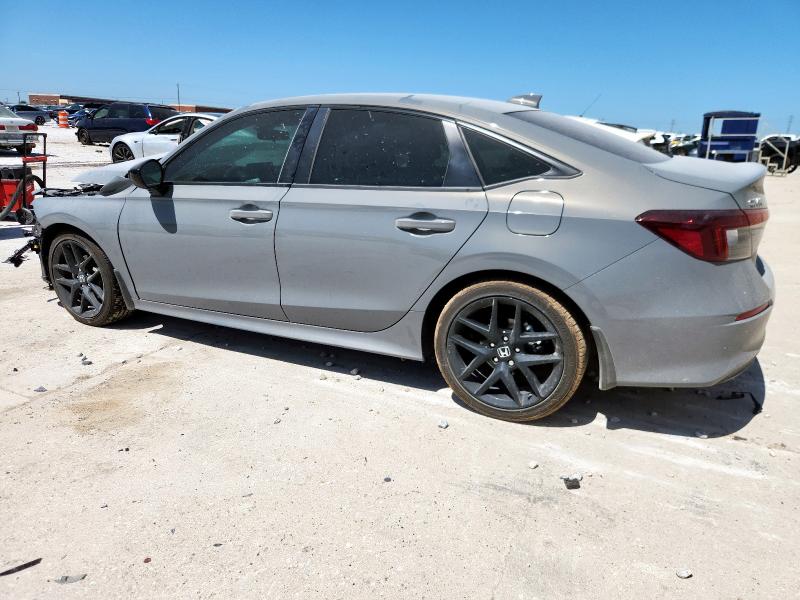 2HGFE2F51SH588985 - 2025 HONDA CIVIC SPORT GRAY photo 2